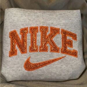 Nike Glitter Embroidered Sweater